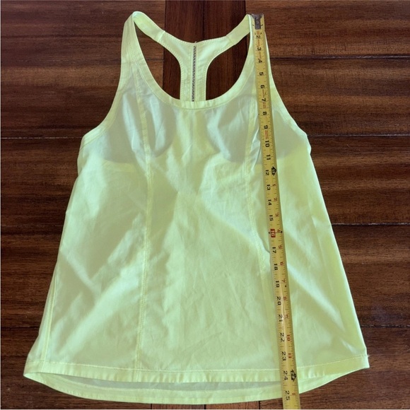 Lululemon Athletica Tank Top in Neon Yellow - Picture 2 of 11